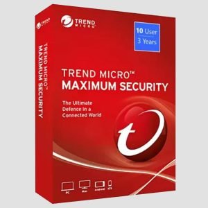 Trend Micro Total Security 10 User 3 Years  (Voucher)
